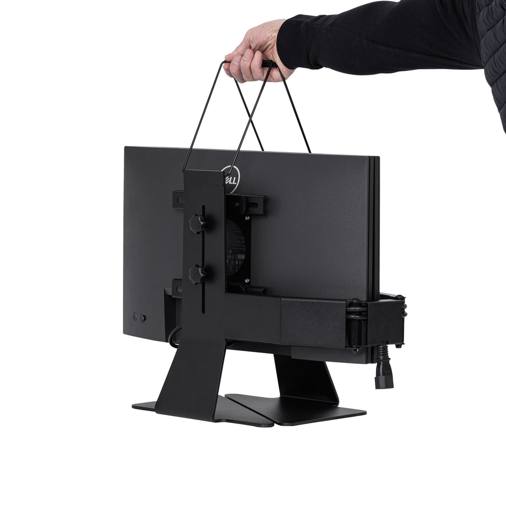 FALTBAR® tragbare Zweimonitor-Halterung (24")