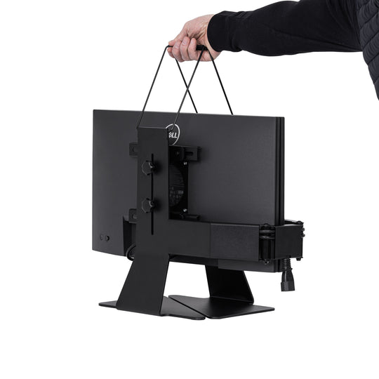 FALTBAR® tragbare Zweimonitor-Halterung (24")